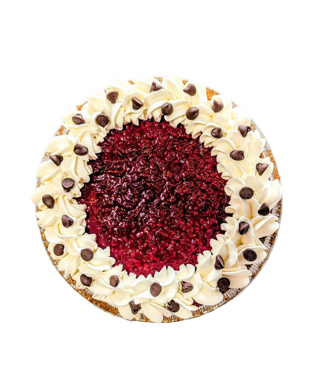 Raspberry Chocolate Pie - Salt Lake Location Pickup Only